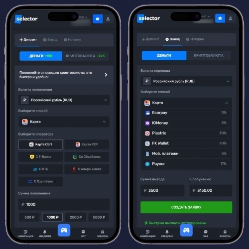 Финансовые операции